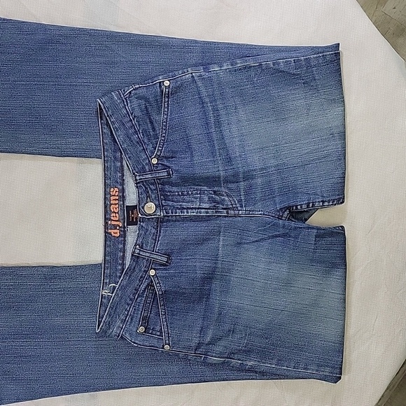 D. Jeans Embellished and Embroidered Y2K Look Bootcut Jeans Size 8 - Picture 4 of 13